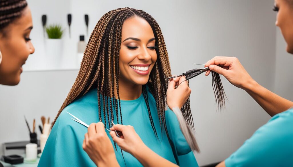 Installing Dreadlock Extensions Installing Dreadlock Extensions