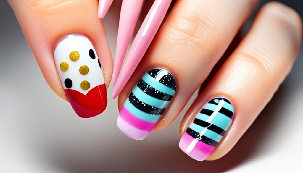 Playful French Tips