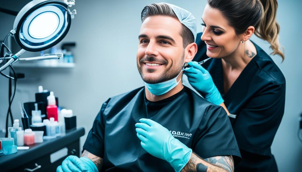 Safety and Painlessness of Hair Tattoo