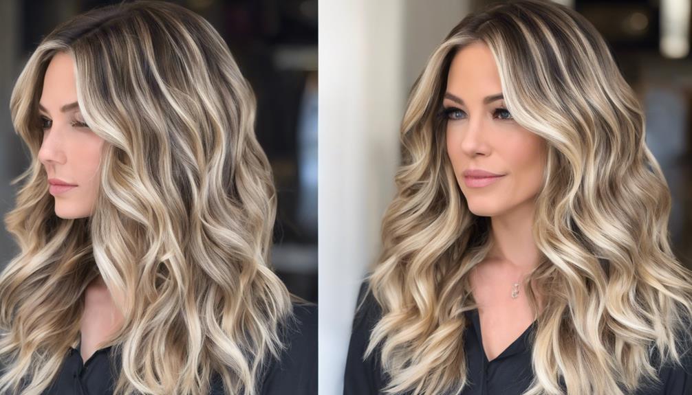 balayage for blonde hair