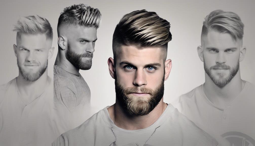 bryce harper s evolving hairstyles