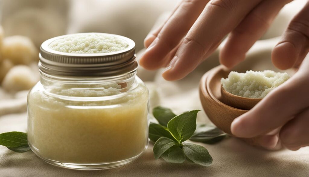 commercial hand and foot scrub