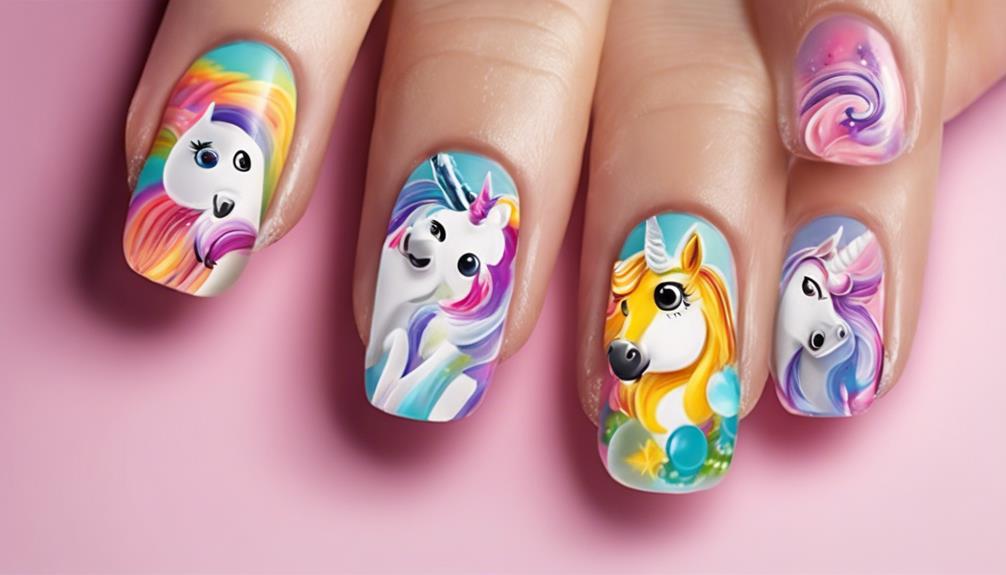 creative and quirky nail art