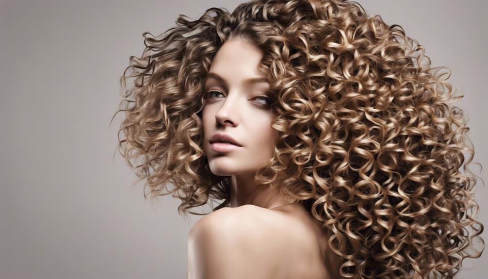 curly hair cutting methods