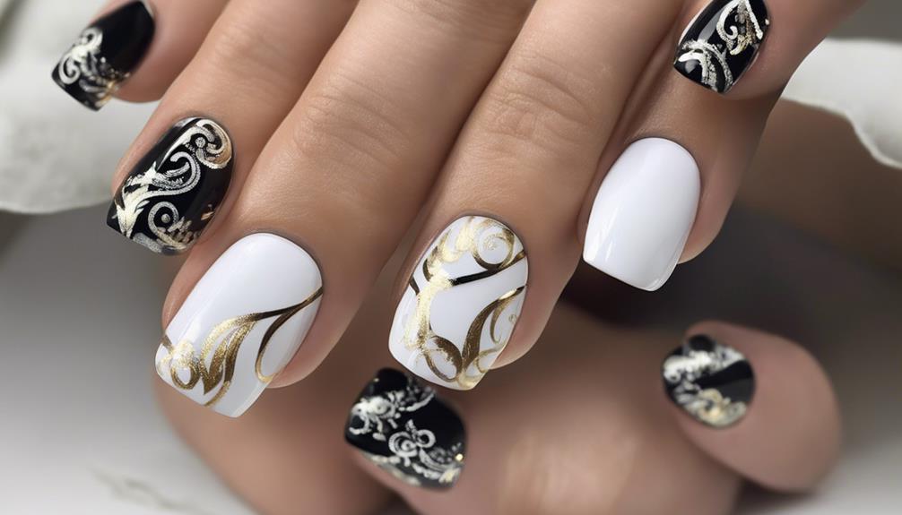 elegant french manicure sophistication