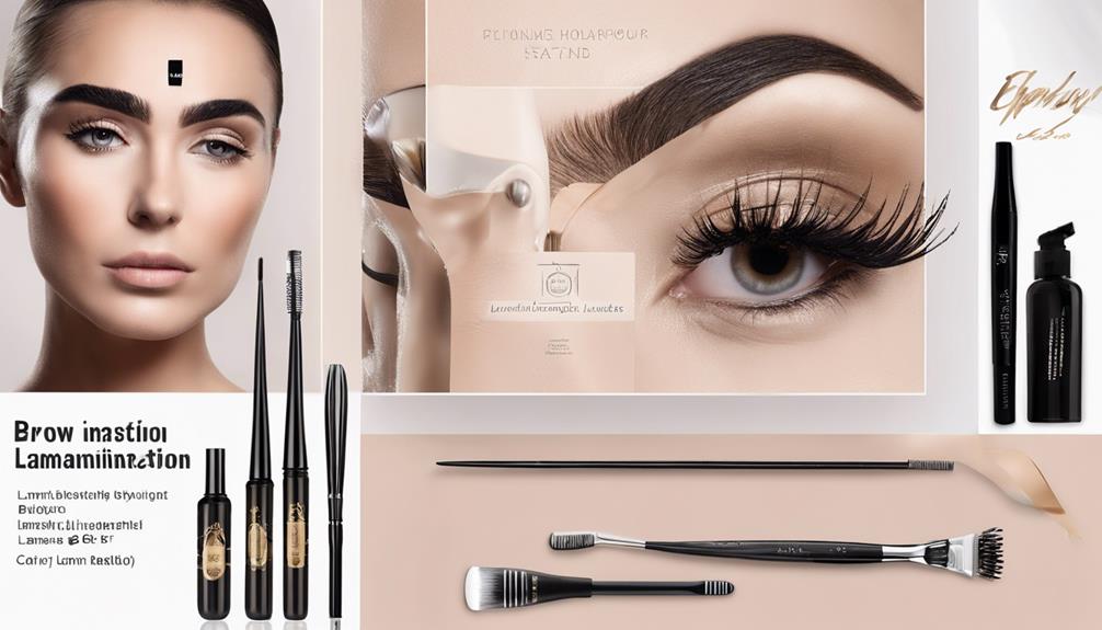 eyebrow lamination kit guide