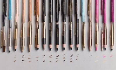 eyebrow pencil with brush