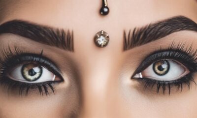 eyebrow piercing types overview