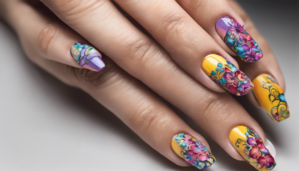 floral nail art inspiration