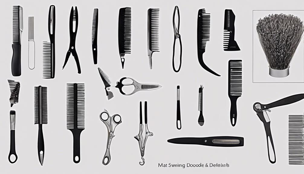 grooming tool for coats