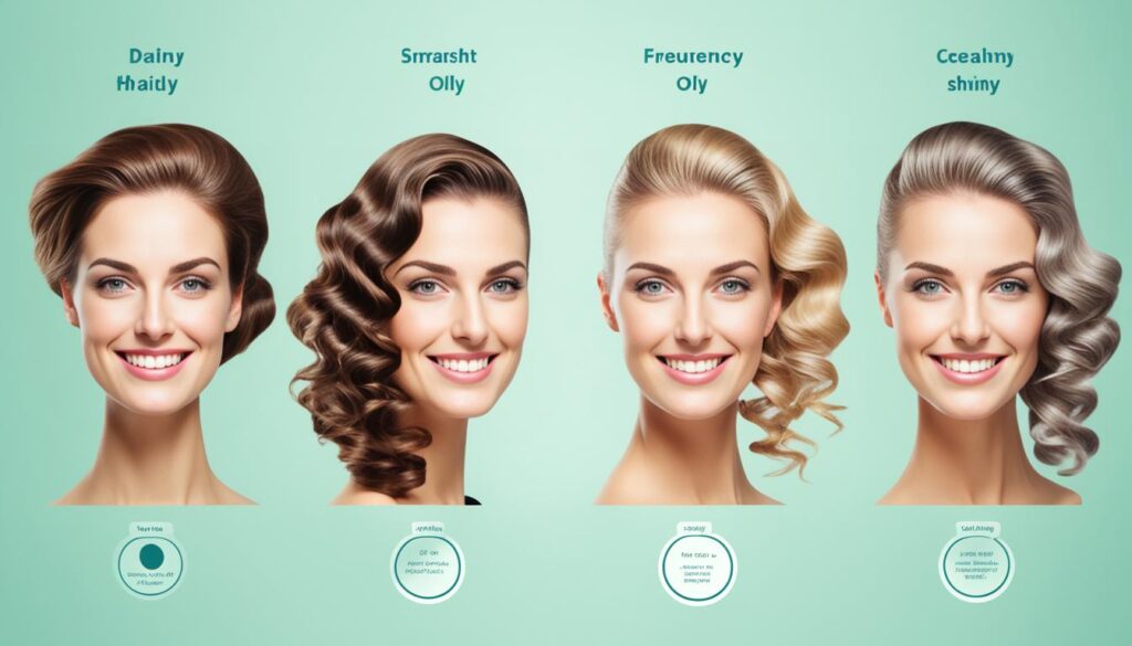hair washing frequency hair washing frequency
