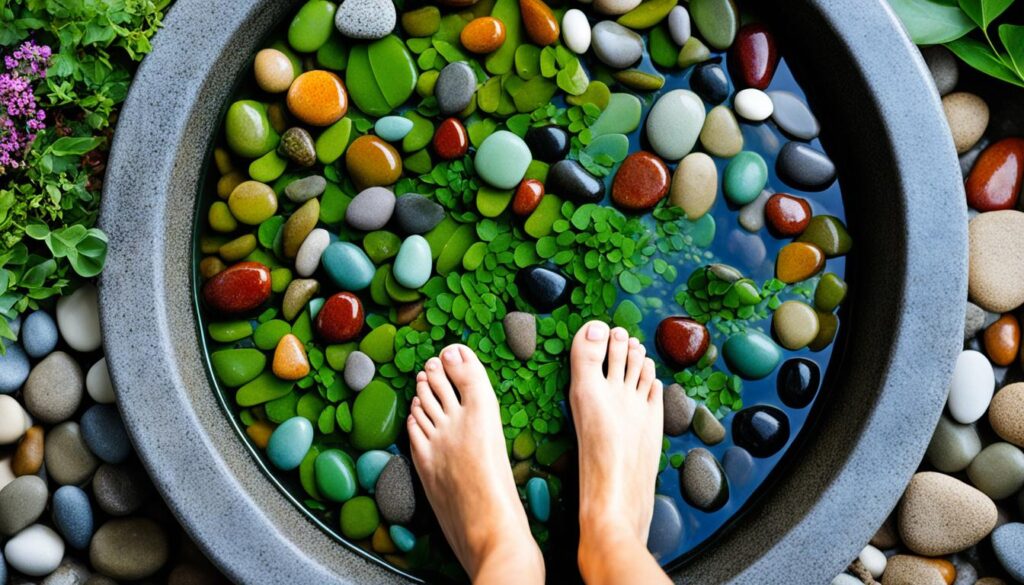 hot stone pedicure