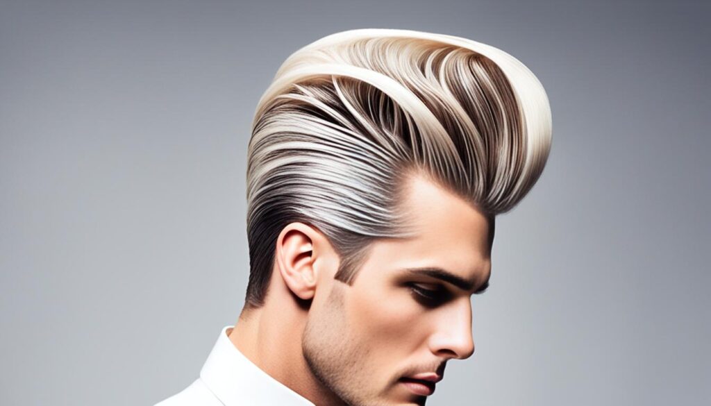 long pompadour