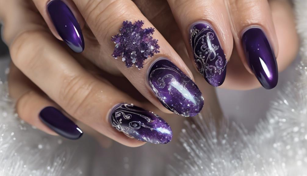 mystical and purple charm