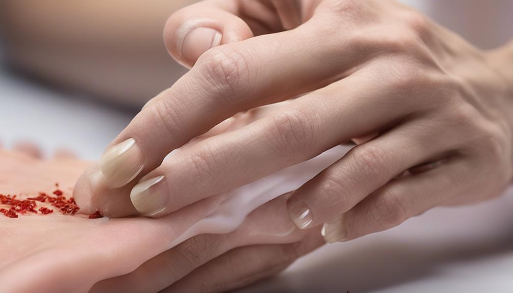 nail avulsion treatment steps