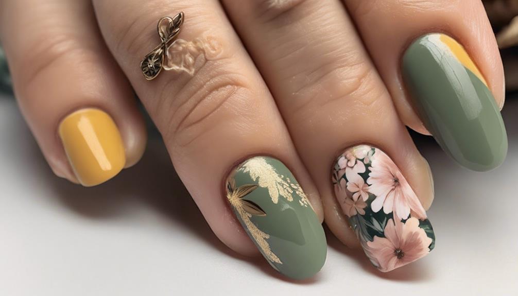 nature inspired nail art trend