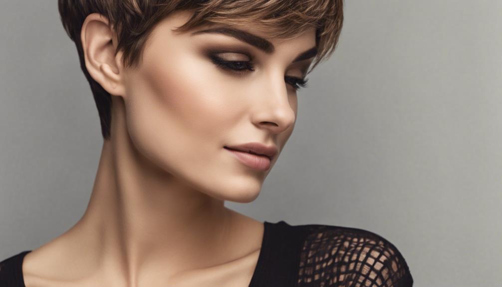 pixie cut thin hair