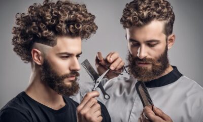 professional guide for men s curly hair