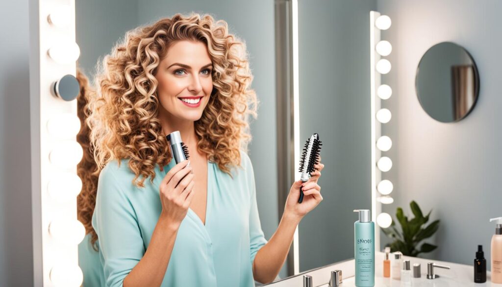 protecting hair from heat styling