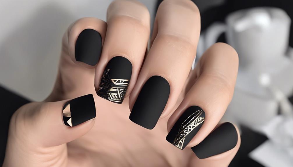 sophisticated black car finish