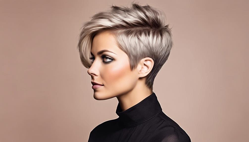 styling pixie cut hair