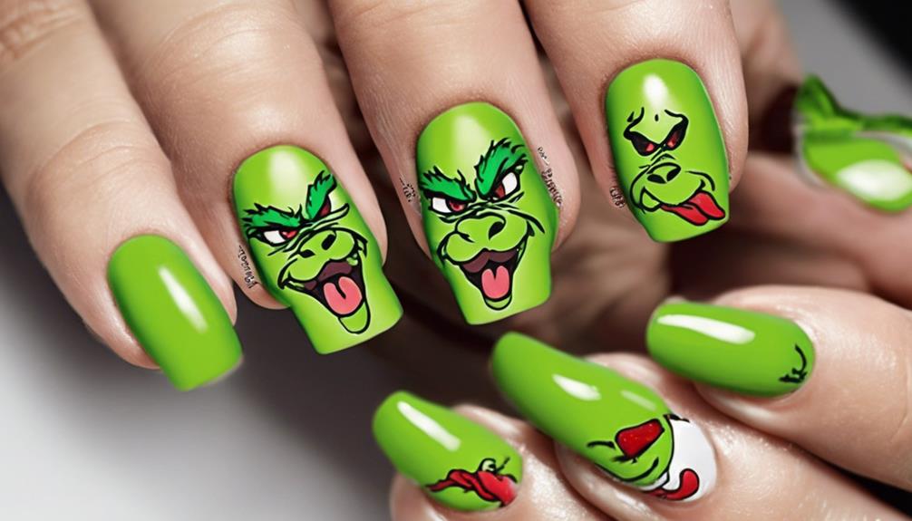 stylish dog rocks nails