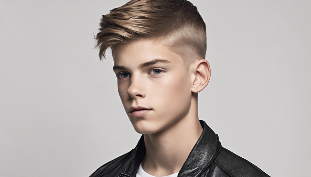 teen boy gains confidence
