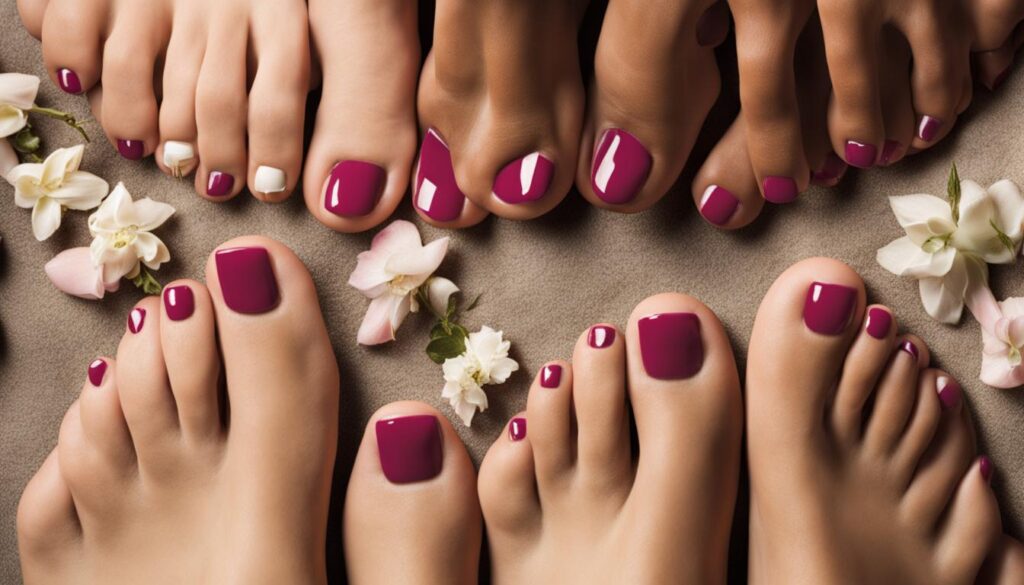 toenail shape toenail shape
