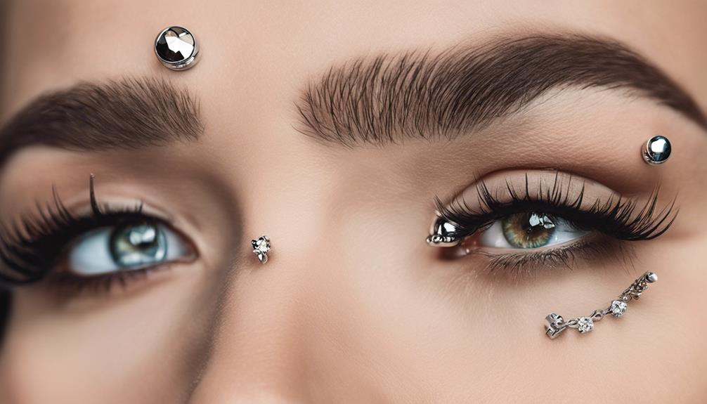 unique facial adornment trend