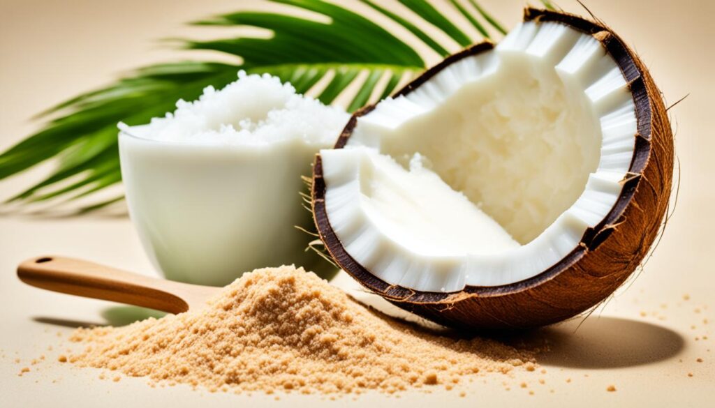 Coconut sugar scrub