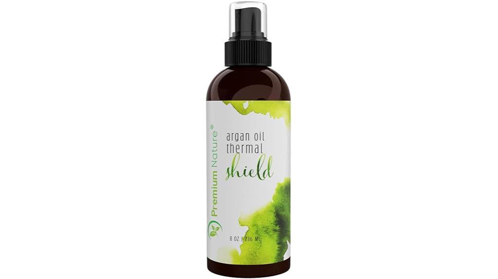 argan oil heat protectant