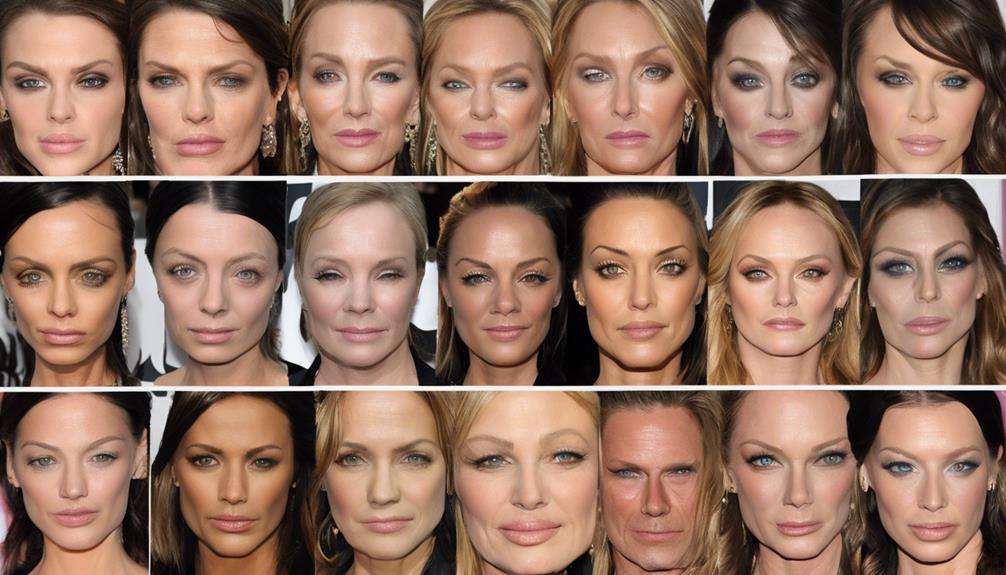celebrity eyelid transformations analyzed