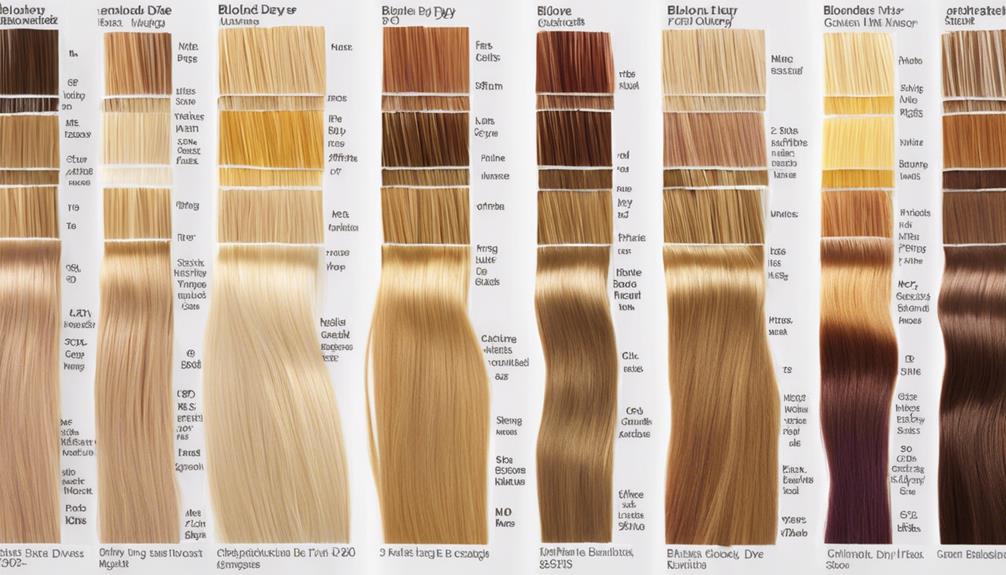 choosing blonde hair dye