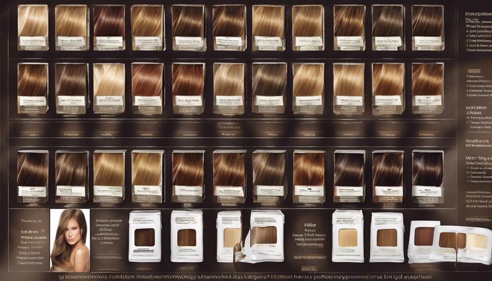 choosing brown hair dye