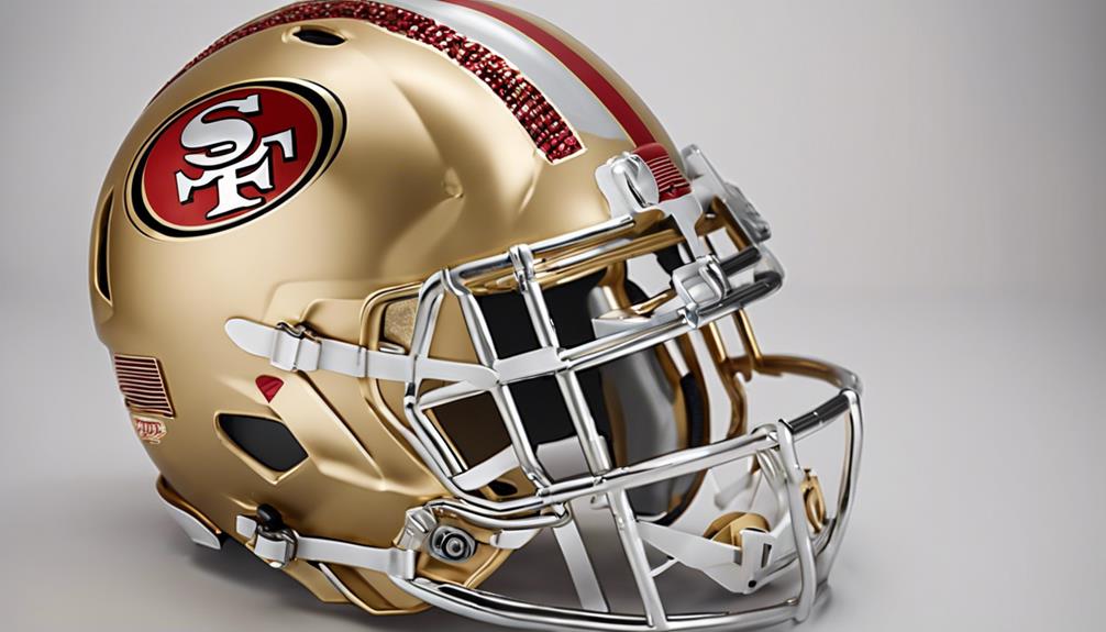detailed 49er helmet analysis