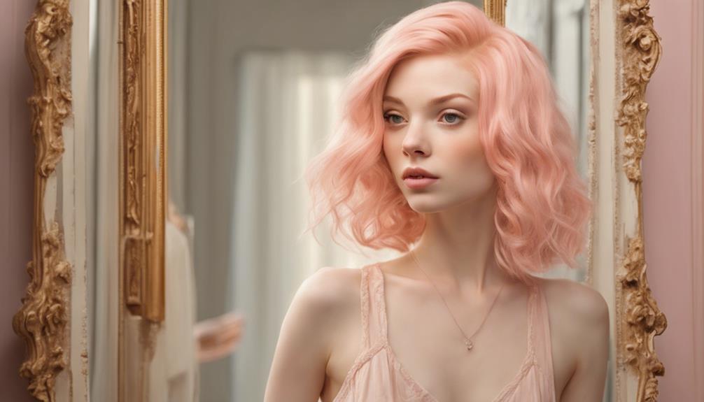 flattering hair colors for pale skin