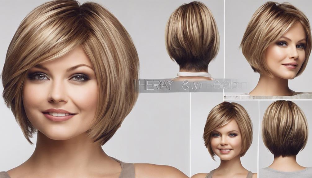 flattering haircuts for round faces