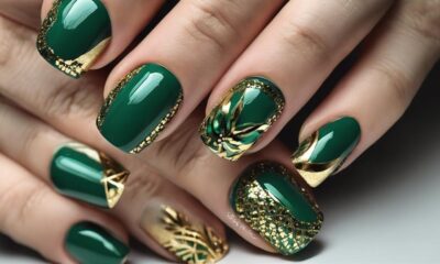 glamorous nail art designs