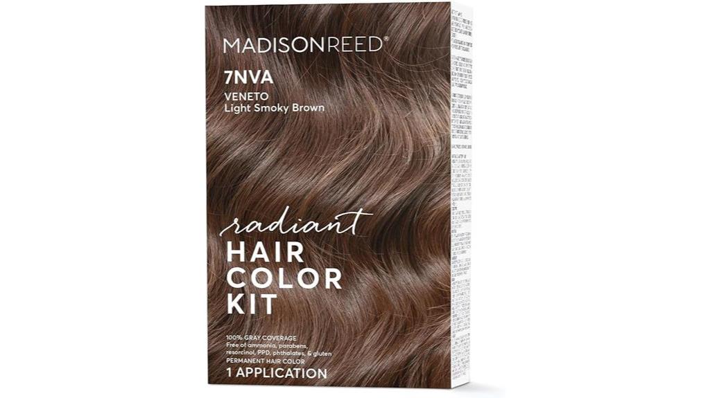 hair color kit details