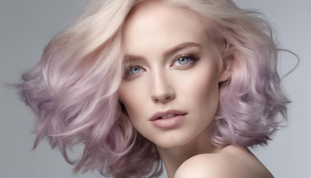 hair colors for pale skin