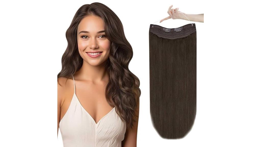 invisible wire hair extensions