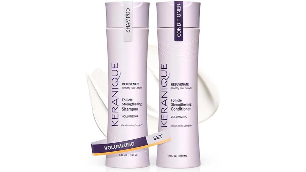 keranique volumizing hair care