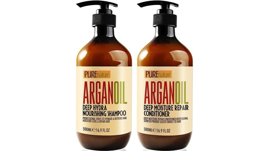 nourishing argan oil set