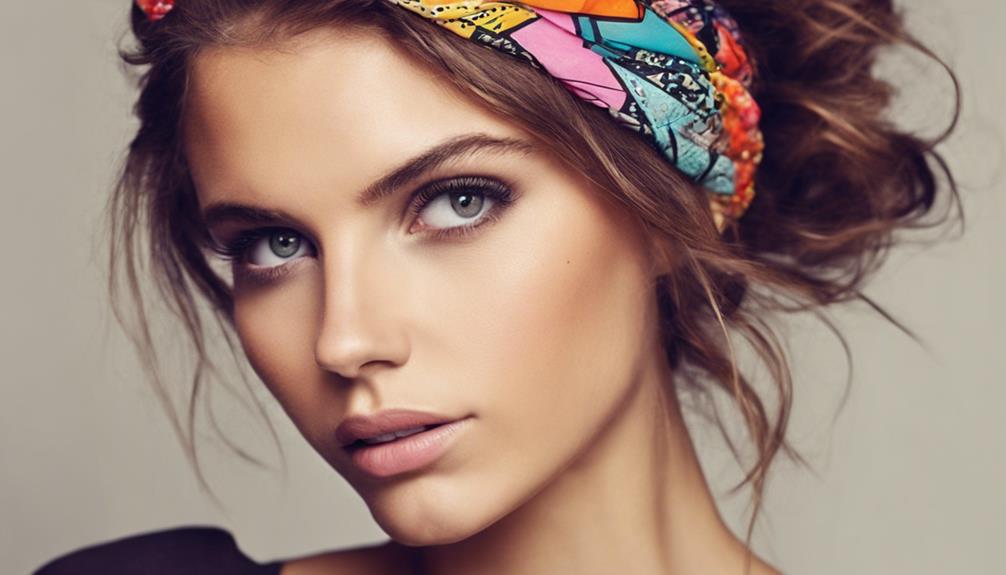 perfecting the messy bun