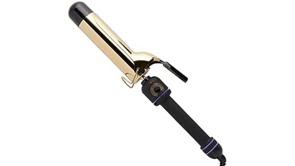 professional gold curling iron