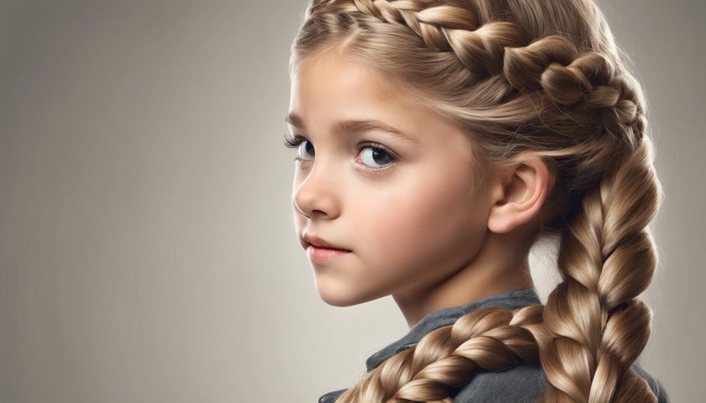 side braid with twist