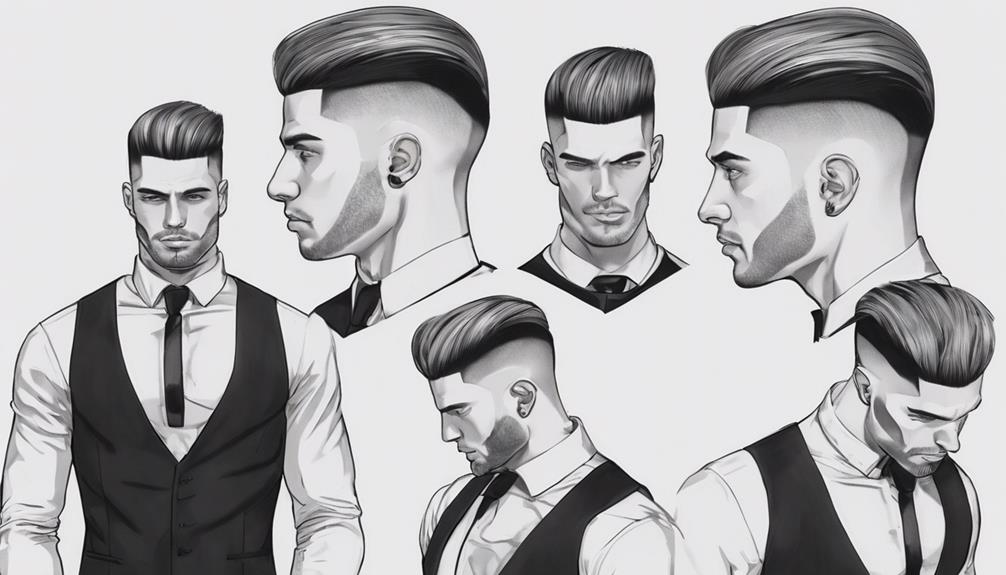 straight hair men haircuts