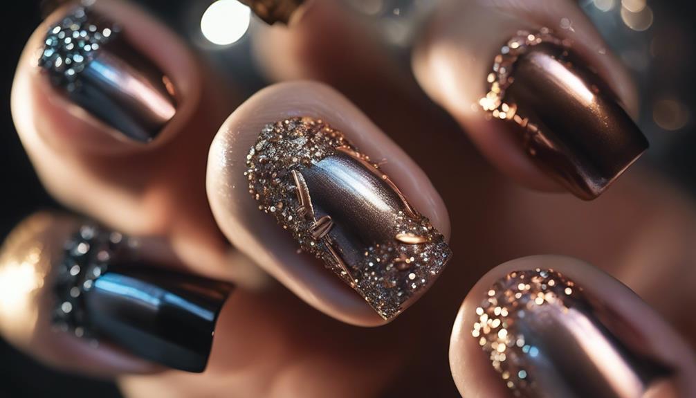 2024 metallic nail trends