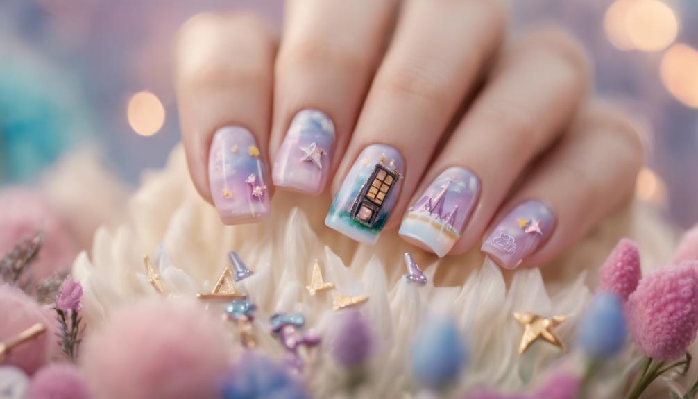 adventurous nail art design