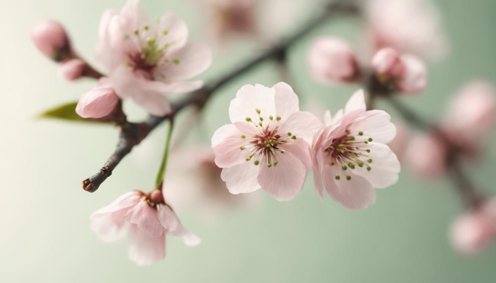 beautifully detailed painted flowers